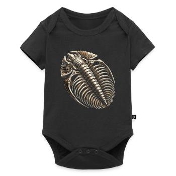 Fossil Hunter, Fossil Hunter, Paleontologist - Baby Premium short-sleeve bodysuit - black - Front