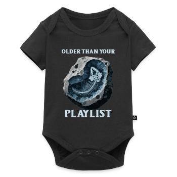 Fossil Hunter, Fossil Hunter, Paleontologist - Baby Premium short-sleeve bodysuit - black - Front