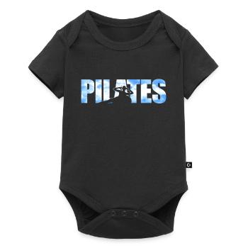 Pilates Instructor Teacher Pilates - Baby Premium Kurzarmbody - Schwarz - Vorne