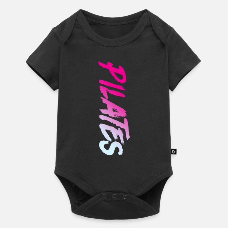 Instructeur de Pilates Professeur de Pilates - Body à manches courtes Premium Bébé - noir