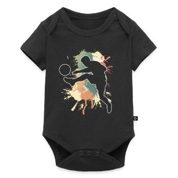 Soccer Soccer Players - Baby Premium short-sleeve bodysuit - black - Front