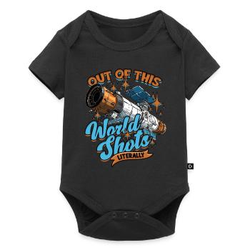 Astrophotography Astrophotographer - Baby Premium short-sleeve bodysuit - black - Front
