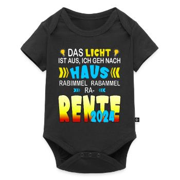 Pension 2024 - Children's song St. Martin - Baby Premium short-sleeve bodysuit - black - Front