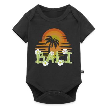 Bali - Indonesia - Baby Premium short-sleeve bodysuit - black - Front
