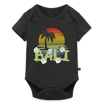 Bali - Indonésie - Body à manches courtes Premium Bébé - noir - Devant