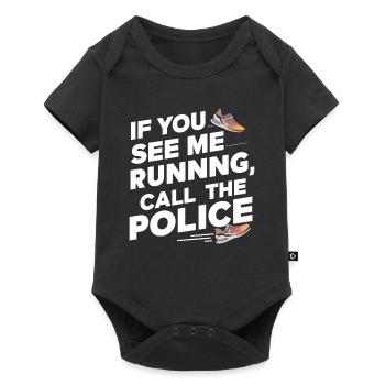 Musculation, Powerlifting, Haltération, Fitness - Body à manches courtes Premium Bébé - noir - Devant