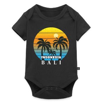 Bali - Indonésie - Body à manches courtes Premium Bébé - noir - Devant