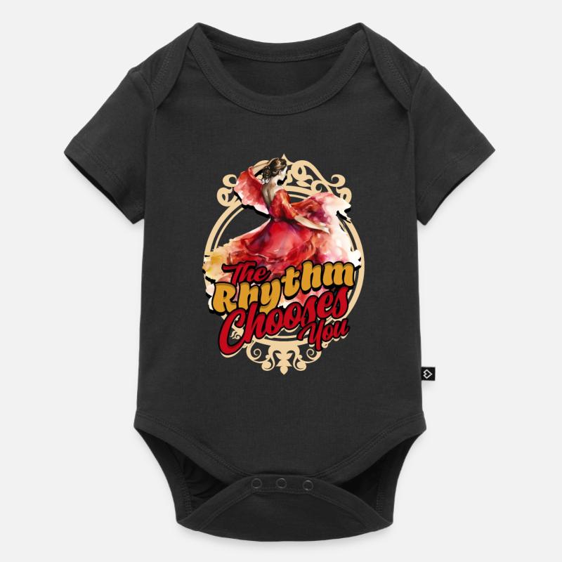 Flamenco Le rythme vous choisit - Body à manches courtes Premium Bébé - noir