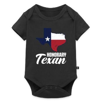 Texas Texan Gift - Baby Premium short-sleeve bodysuit - black - Front