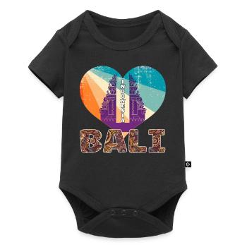Bali - Indonésie - Body à manches courtes Premium Bébé - noir - Devant