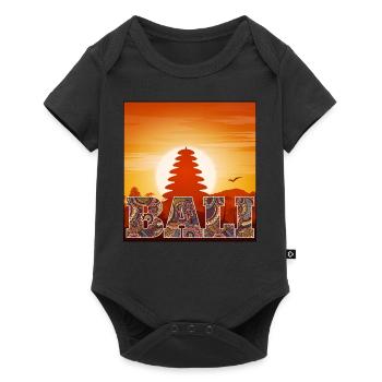 Bali - Indonesia - Baby Premium short-sleeve bodysuit - black - Front