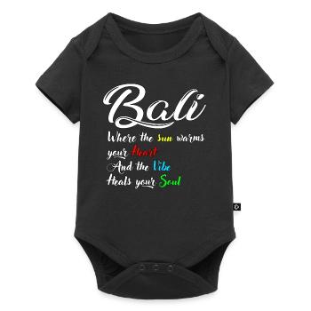 Bali - Indonésie - Body à manches courtes Premium Bébé - noir - Devant