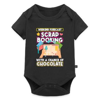 Memory Book, Scrapbook, Scrapbook, Scrapbook, Scrapbook - Baby Premium short-sleeve bodysuit - black - Front