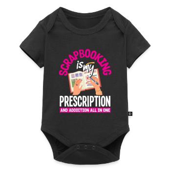 Memory Book, Scrapbook, Scrapbook, Scrapbook, Scrapbook - Baby Premium short-sleeve bodysuit - black - Front