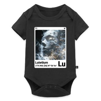 AI am Lutécium (wt) - Body à manches courtes Premium Bébé - noir - Devant
