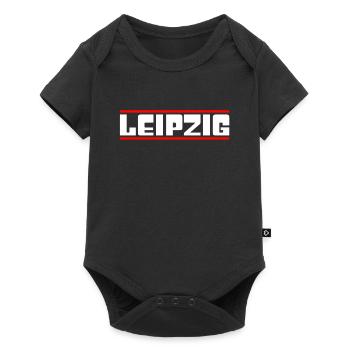 Leipzig - Baby Premium short-sleeve bodysuit - black - Front