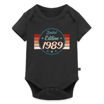 1989 Retro Edition – Timeless Classic - Baby Premium short-sleeve bodysuit - black - Front