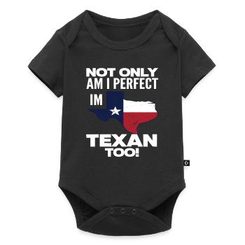 Texas Perfect Texans - Baby Premium short-sleeve bodysuit - black - Front