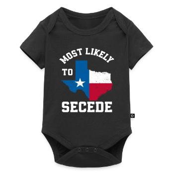 Texas Abspalten - Baby Premium Kurzarmbody - Schwarz - Vorne