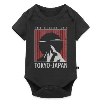Tokyo Japan - Baby Premium Kurzarmbody - Schwarz - Vorne