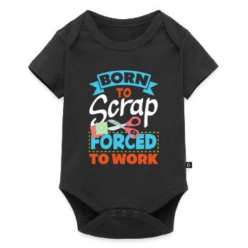 Memory Book, Scrapbook, Scrapbook, Scrapbook, Scrapbook - Baby Premium short-sleeve bodysuit - black - Front
