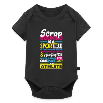 Memory Book, Scrapbook, Scrapbook, Scrapbook, Scrapbook - Baby Premium short-sleeve bodysuit - black - Front