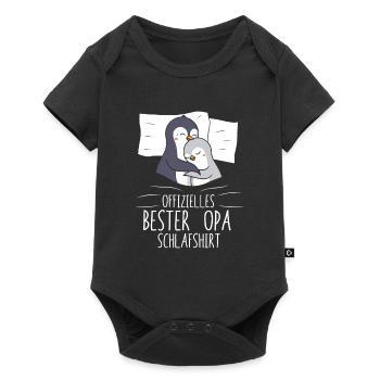 Chemise de sommeil officielle de grand-père pour grand-père - Body à manches courtes Premium Bébé - noir - Devant