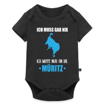 Müritz Necessity - Nothing Else Matters - Baby Premium short-sleeve bodysuit - black - Front