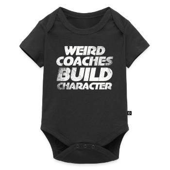 Weird Coaches Form Character Coach - Baby Premium short-sleeve bodysuit - black - Front
