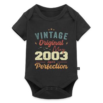 May 2003 Birthday May 2003 Gift May 2003 - Baby Premium short-sleeve bodysuit - black - Front