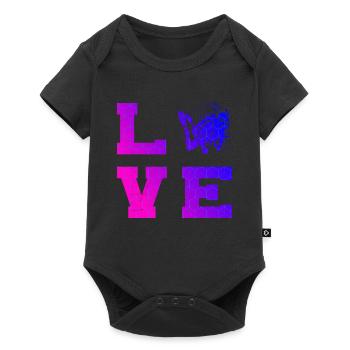 Free Dive Diving Scuba Diver Herren Diver - Baby Premium Kurzarmbody - Schwarz - Vorne
