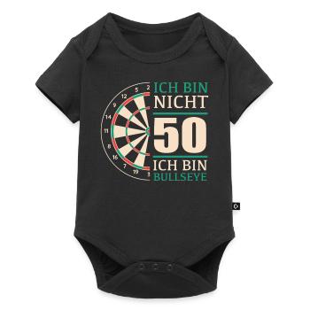 Birthday gift 50 years birthday boy - Baby Premium short-sleeve bodysuit - black - Front