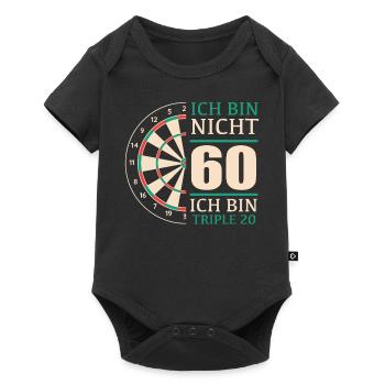 Birthday Gift 60 Years Birthday Child - Baby Premium short-sleeve bodysuit - black - Front