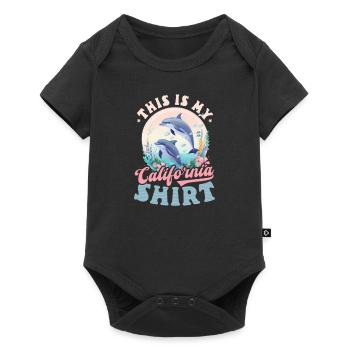 Amoureux de la Californie C’est ma tenue californienne - Body à manches courtes Premium Bébé - noir - Devant