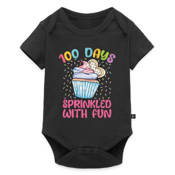 Cupcake - Body à manches courtes Premium Bébé - noir - Devant