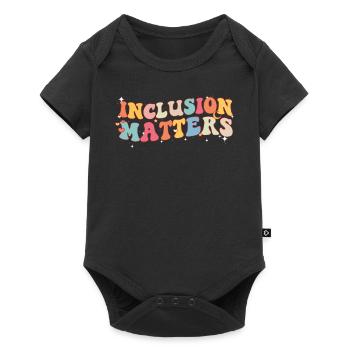Journée de sensibilisation à l’autisme Cadeau autiste - Body à manches courtes Premium Bébé - noir - Devant