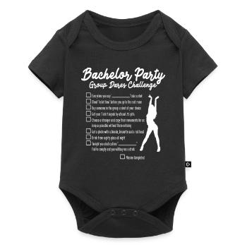 Bachelorette Hen Party Gift - Baby Premium short-sleeve bodysuit - black - Front