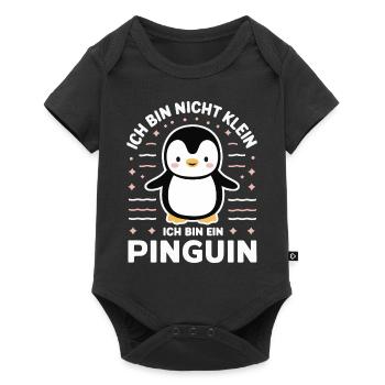 Penguin, Little Penguins, Emperor Penguin - Baby Premium short-sleeve bodysuit - black - Front