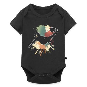 Soccer Soccer Players - Baby Premium short-sleeve bodysuit - black - Front