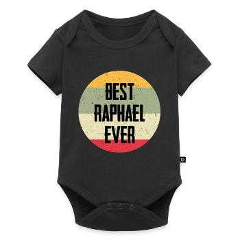Best Raphael Ever - Baby Premium short-sleeve bodysuit - black - Front