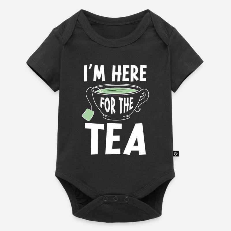 Teetrinker Tee - Baby Premium Kurzarmbody - Schwarz