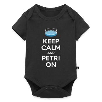 Microbiologist Microbiology Lab Staph Biology - Baby Premium Kurzarmbody - Schwarz - Vorne