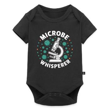 Microbiologiste Microbiologie Laboratoire Biologie des staphylocoques - Body à manches courtes Premium Bébé - noir - Devant