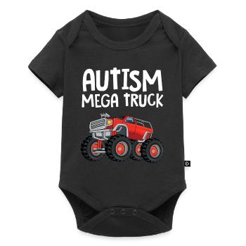 Journée de sensibilisation à l’autisme Cadeau autiste - Body à manches courtes Premium Bébé - noir - Devant