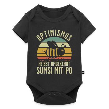Beekeeper Tshirt Honey Bee Beekeeping Beekeeper - Baby Premium short-sleeve bodysuit - black - Front