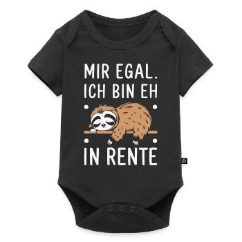 Pension de pensionné Pension de retraite - Body à manches courtes Premium Bébé - noir - Devant