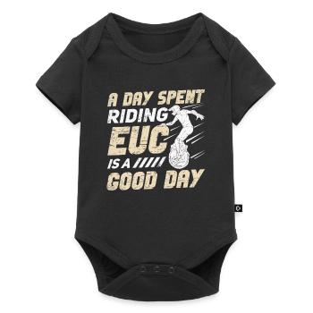 Euc E-unicycle Electric Unicycle - Baby Premium short-sleeve bodysuit - black - Front
