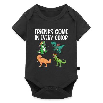 Dinosaur Dino Prehistoric Future - Baby Premium short-sleeve bodysuit - black - Front