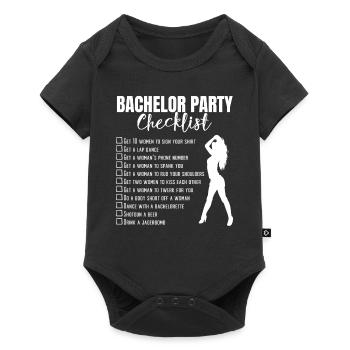 Bachelorette Hen Party Gift - Baby Premium short-sleeve bodysuit - black - Front