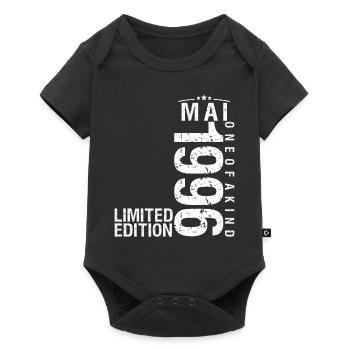 May 1996 May Anniversary May 1996 - Baby Premium short-sleeve bodysuit - black - Front